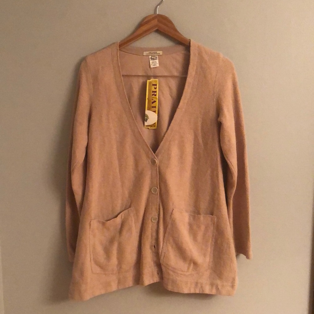 NWT PRAIRIE UNDERGROUND SHORT EDITOR CARDIGAN